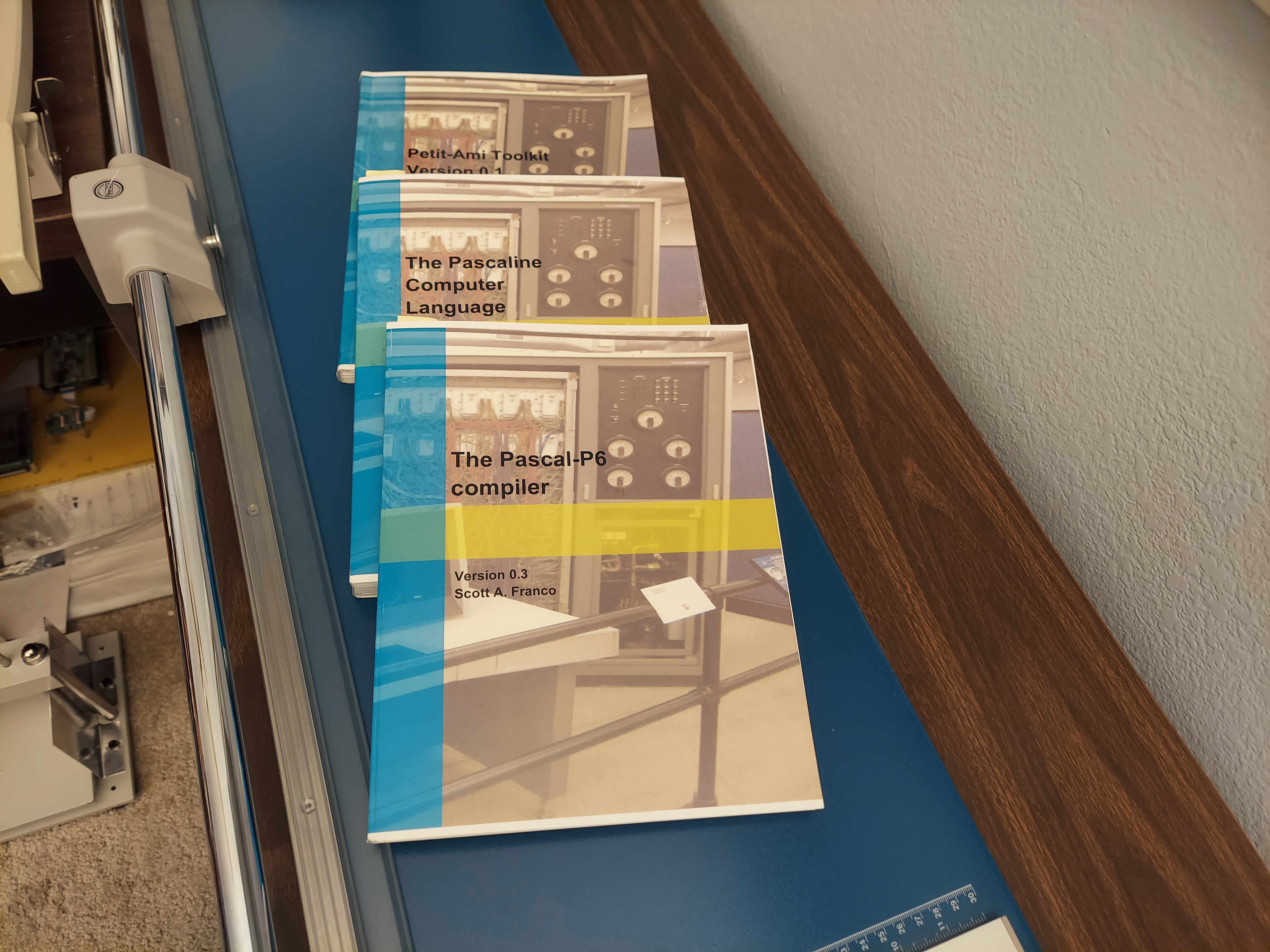 Pascal-P6 printed manuals