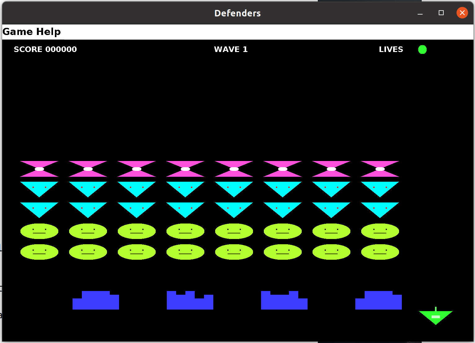Defenders sample program